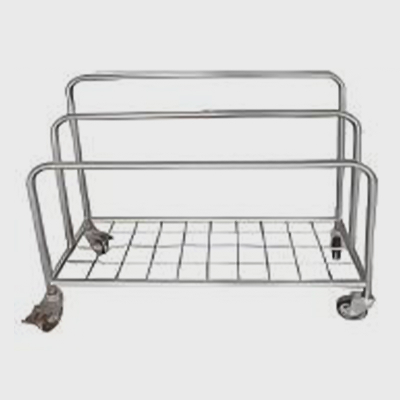 Chariot de distributeur en papier en acier inoxydable