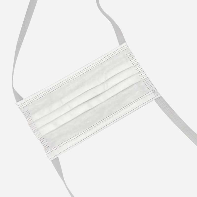 Masque médical biodégradable jetable